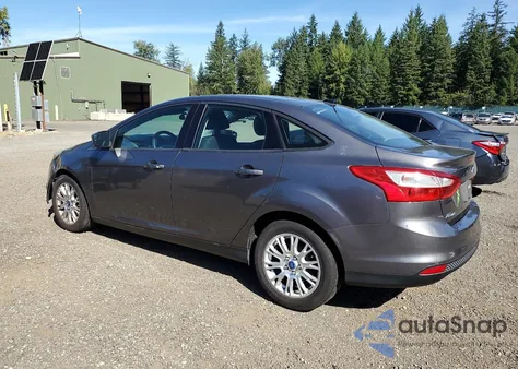 2012 Ford Focus Se from USA, damaged, VIN 1FAHP3F22CL417315